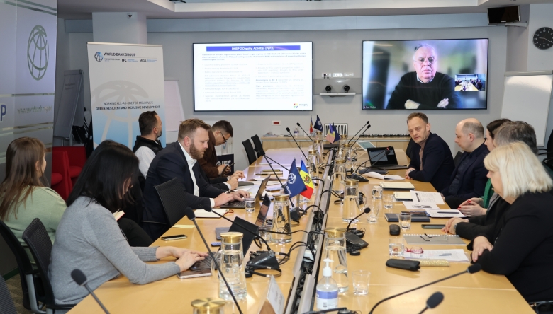 Progresul de implementare a unor proiecte în domeniul energetic și condițiile de intrare în vigoare a Proiectului STEEM discutate cu experții Băncii Mondiale