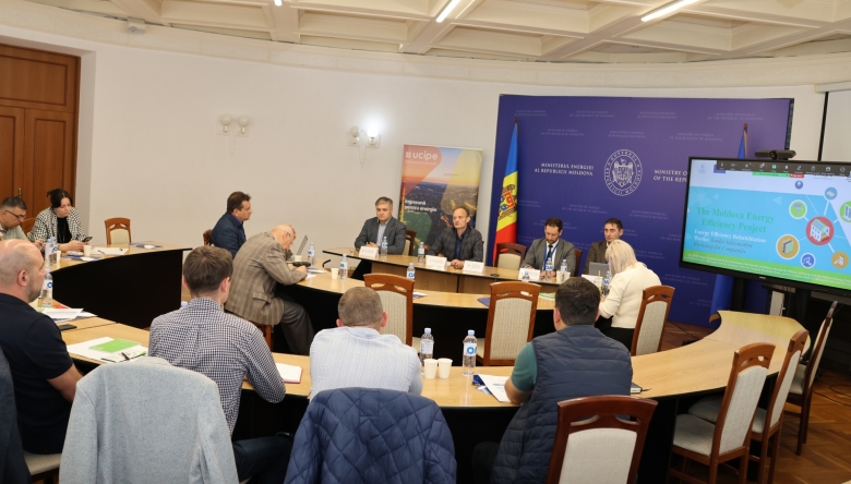 Atelier de informare: companiile de construcții din țară și de peste hotare au fost informate despre oportunitățile de participare în cadrul proiectelor de eficiențǎ energetică